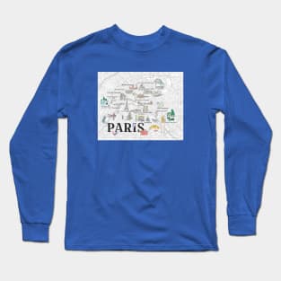 Paris, France Long Sleeve T-Shirt